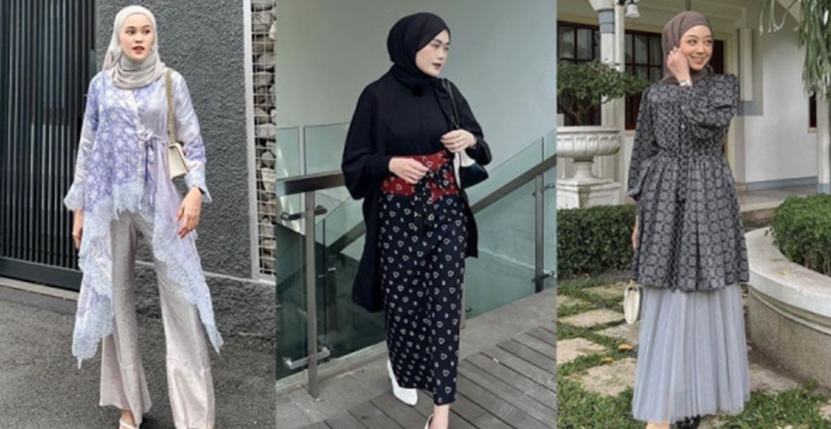 model baju kondangan simple elegan