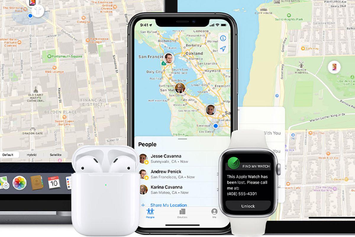 cara melacak hp iPhone