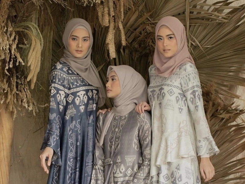 inspirasi outfit Lebaran
