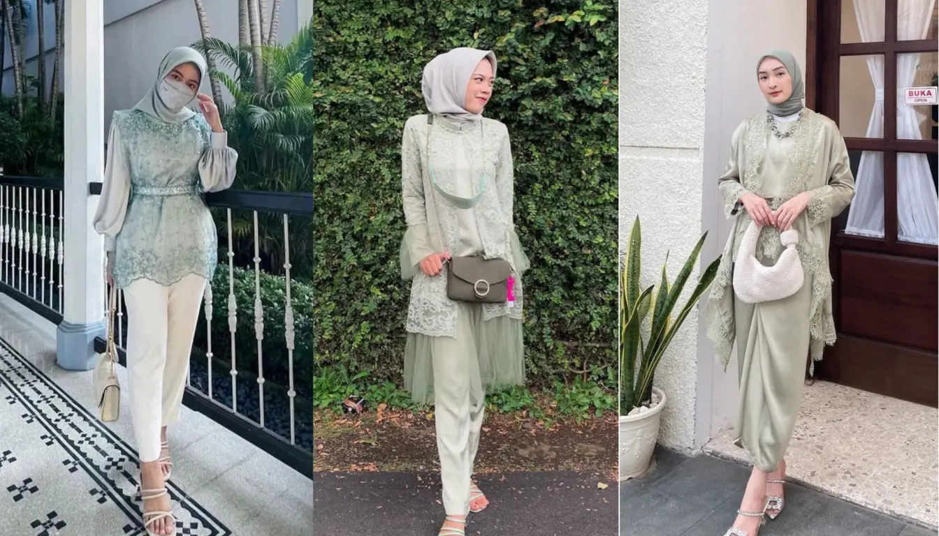 outfit kondangan hijab