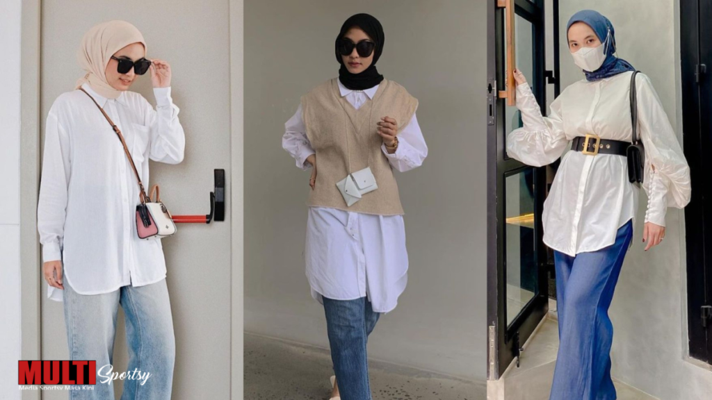 Ide Mix and Match Ootd Baju Putih agar Tidak Terlihat Monoton - Multi ...