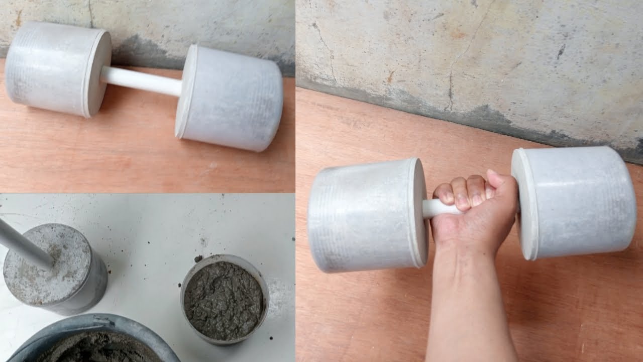 Cara Buat Barbel Sendiri